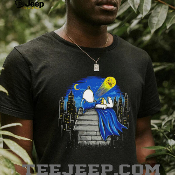 Snoopy Batman Batdog shirt