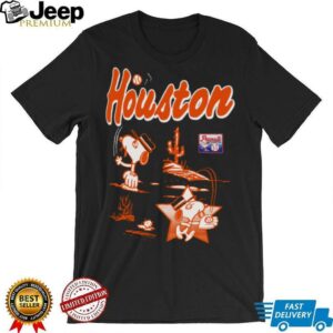 Snoopy Peanuts Ripple Junction Houston Baseball T Shirts