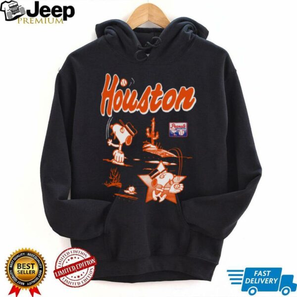 Snoopy Peanuts Ripple Junction Houston Baseball T Shirts