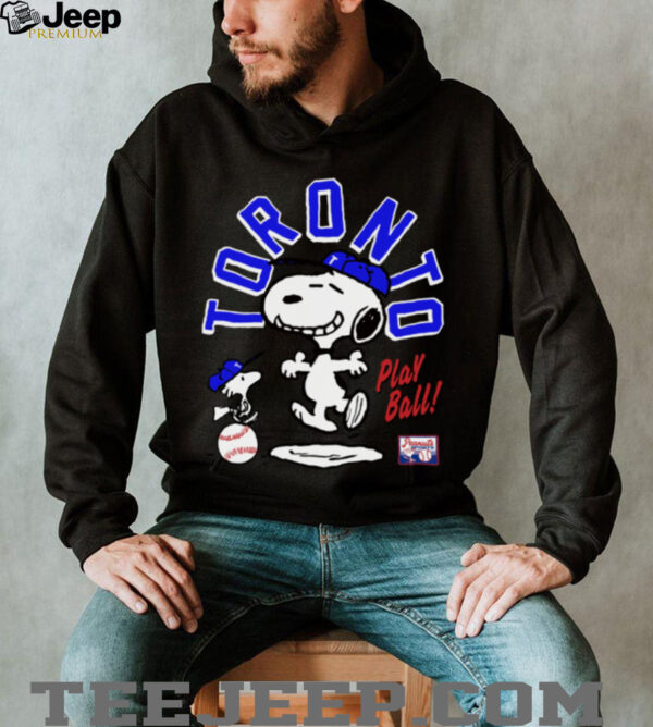 Snoopy Peanuts Ripple Junction Milwaukee Baseball Graphic shirt