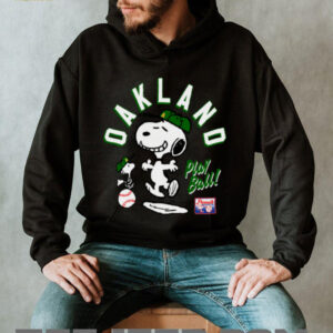 Snoopy Peanuts Ripple Junction Oakland Baseball