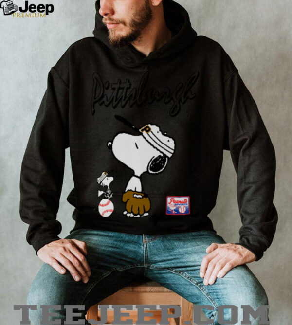 Snoopy Peanuts Ripple Junction Pittsburgh Baseball shirt