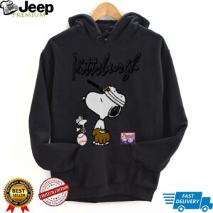 Snoopy Peanuts Ripple Junction Pittsburgh Baseball shirt