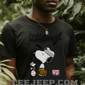 Snoopy Peanuts Ripple Junction Pittsburgh Baseball shirt