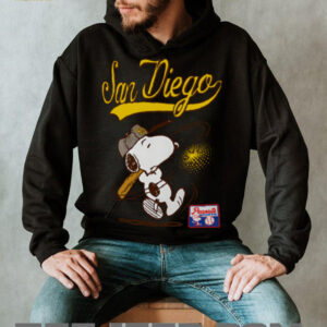 Snoopy Peanuts Ripple Junction San Diego Baseball shirt