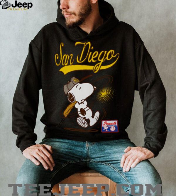 Snoopy Peanuts Ripple Junction San Diego Baseball shirt