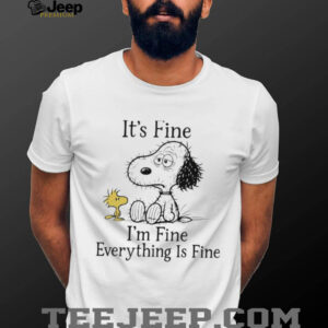 Snoopy and Woodstock it’s fine I’m fine everything is fine...