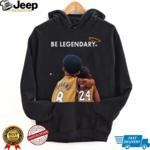 Sopula Vintage Be Legendary Graphic Casual Street Basketball Shirt