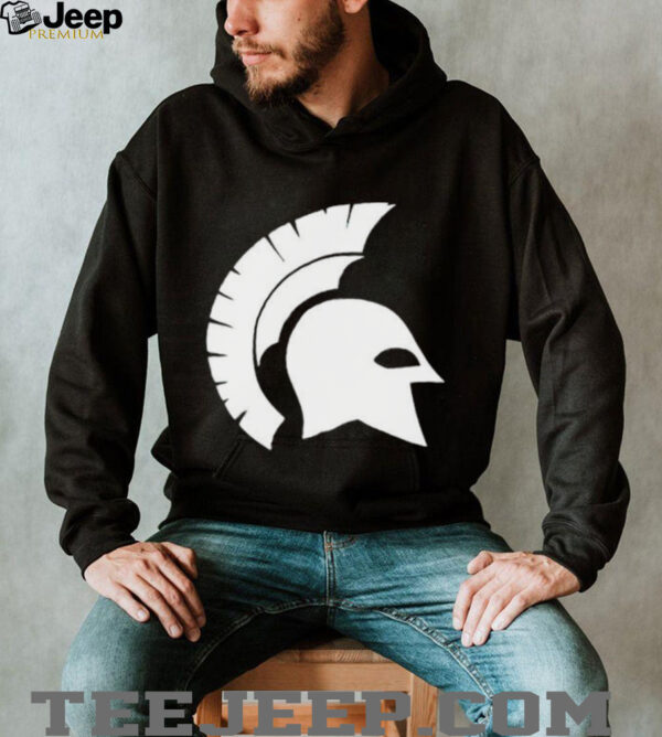 Spartans White Logo shirt