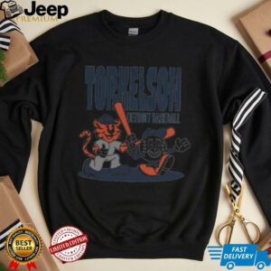 Spencer Torkelson Detroit Tigers Baseball Mid Summer cartoon shirt