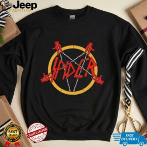 Spider star logo shirt
