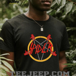 Spider star logo shirt