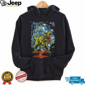 Starry Night T Rex shirt