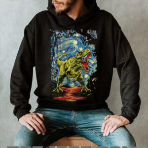 Starry Night T Rex shirt