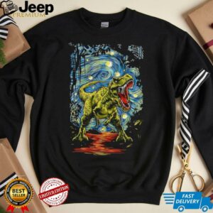 Starry Night T Rex shirt
