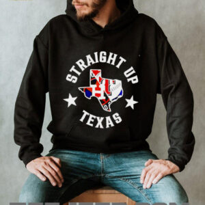 Straight up Texas Rangers and Houston Astros logo 2025 shirt