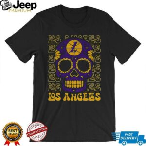 Sugar Skull Los Angeles Lakers MLB baseball 2025 gift for fans shirt