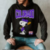 Snoopy Peanuts Ripple Junction Milwaukee Baseball Graphic shirt