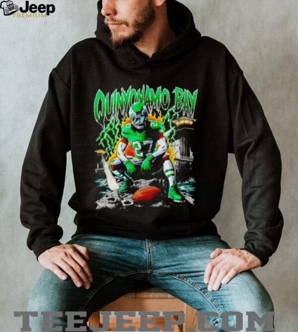Summer drop of quinyonamo bay Philadelphia Eagles shirt
