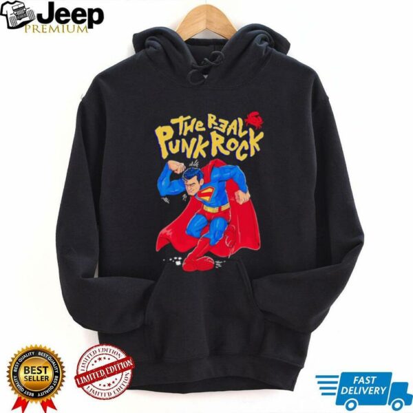 Superman Circle Jerks the real punk rock shirt