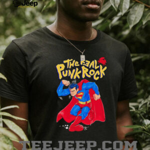 Superman Circle Jerks the real punk rock shirt