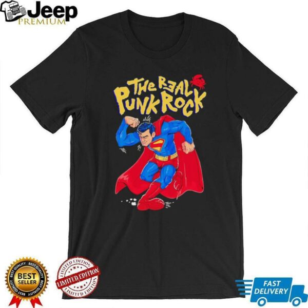 Superman Circle Jerks the real punk rock shirt