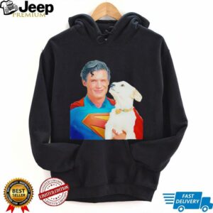 Superman Clark Kent and Dog Krypto shirt