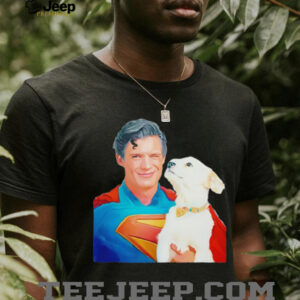 Superman Clark Kent and Dog Krypto shirt