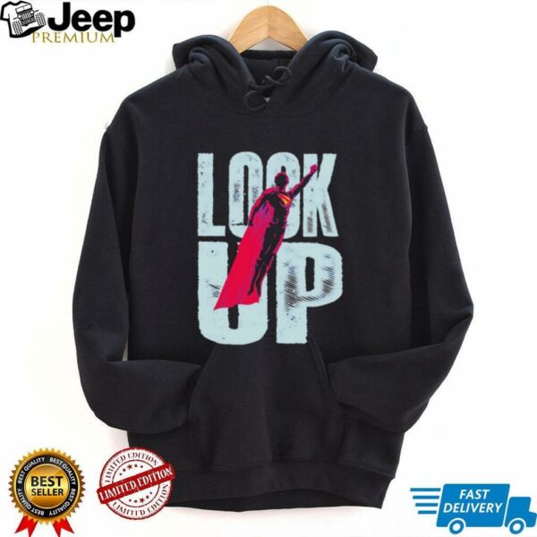 Superman look up shirt