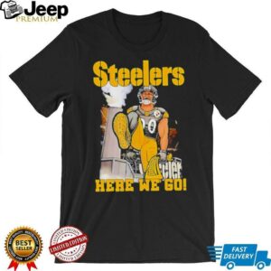 TJ Watt Pittsburgh Steelers here we go shirt
