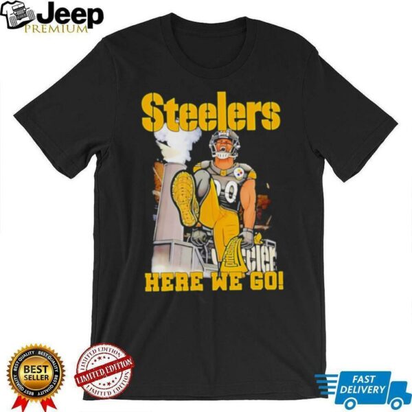 TJ Watt Pittsburgh Steelers here we go shirt