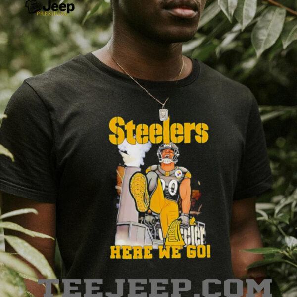 TJ Watt Pittsburgh Steelers here we go shirt