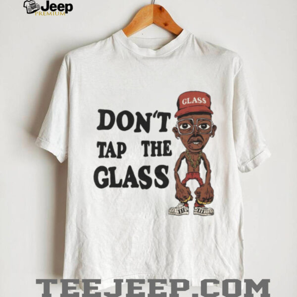 Tap The Glass Twice Tyler caricature shirt