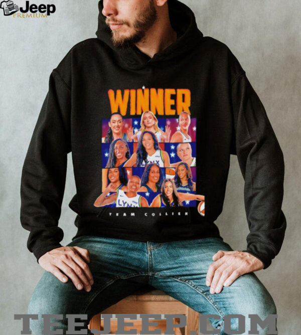 Team Collier 2025 WNBA All Star Champion Winner T Shirt