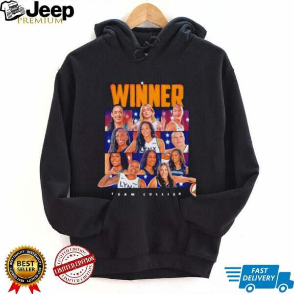 Team Collier 2025 WNBA All Star Champion Winner T Shirt