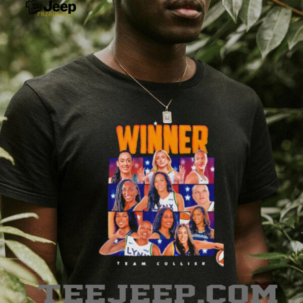 Team Collier 2025 WNBA All Star Champion Winner T Shirt