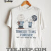 Blue Tennessee Oilers Stripe Splash Franklin Throwback T Shirt