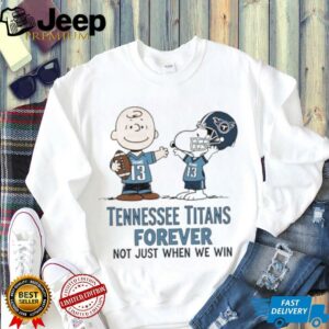 Tennessee Titans Charlie Brown Snoopy Titans Forever Not Just When...