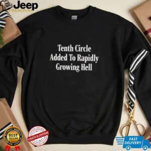 Tenth circle added to rapidly growing hell shirt
