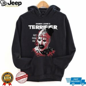 Terrifier Distressed Art the Clown Graphic Horror Movie T Shirt