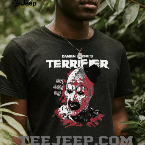 Terrifier Distressed Art the Clown Graphic Horror Movie T Shirt