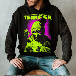 Terrifier Glowing Eyes Art Neon Poster Horror Shirt