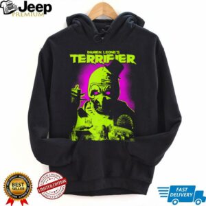Terrifier Glowing Eyes Art Neon Poster Horror Shirt