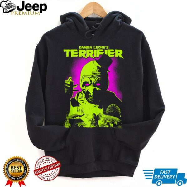 Terrifier Glowing Eyes Art Neon Poster Horror Shirt