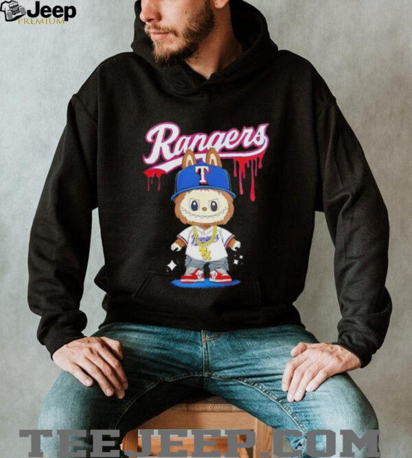 Texas Rangers x Labubu shirt