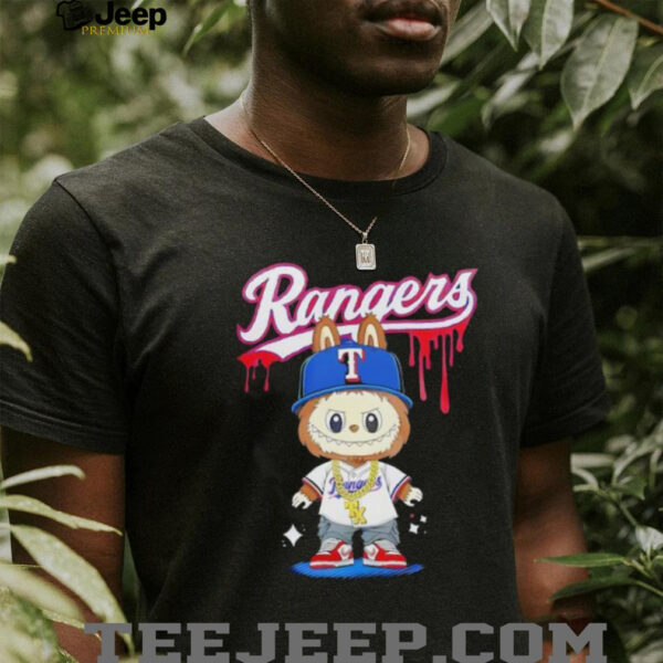 Texas Rangers x Labubu shirt