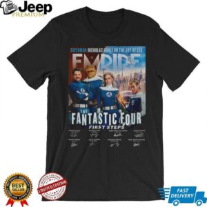 The Fantastic Four First Steps Superman nicholas hoult on the joy of lex signatures shirt