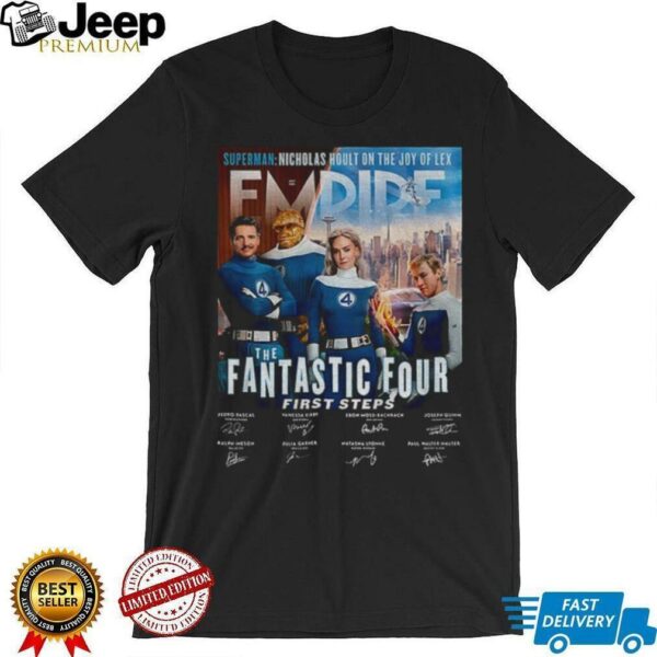 The Fantastic Four First Steps Superman nicholas hoult on the joy of lex signatures shirt