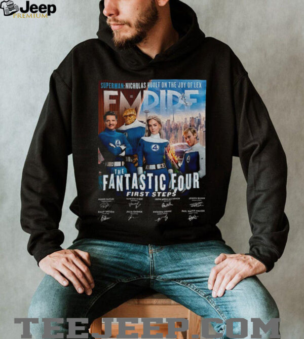 The Fantastic Four First Steps Superman nicholas hoult on the joy of lex signatures shirt