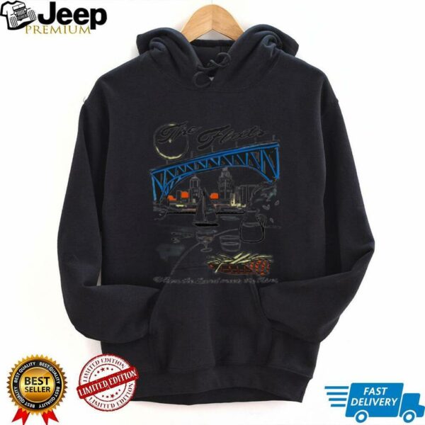 The Flats where the land meets the river shirt